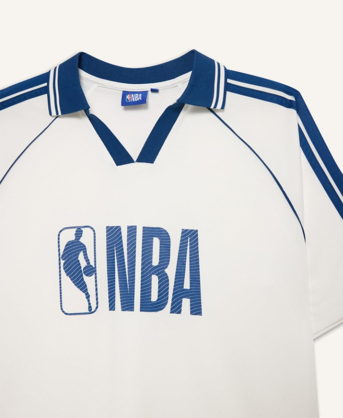 تیشرت بیسیک مردانه زنانه یقه پولو برند دفکتو ترک NBA Wordmark سایز ایکس لارج